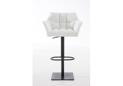 Tabouret de bar blanc Damaso B
