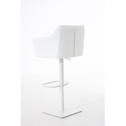 Tabouret de bar Damaso W blanc