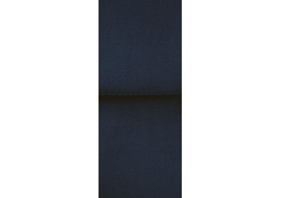 Tabouret de bar en velours Los Angeles, blanc/bleu