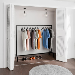 Kleiderständer Melva 150x38x120