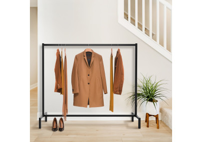 Portant ? v?tements Melva 150x38x120 noir