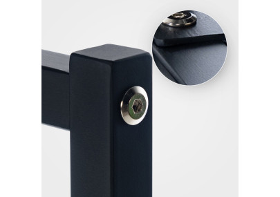 Portant ? v?tements Melva 150x38x120 noir