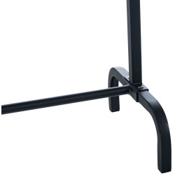 Portant ? v?tements Lara 120x38x120 noir