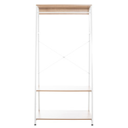 Portant à vêtements Luton naturel/blanc