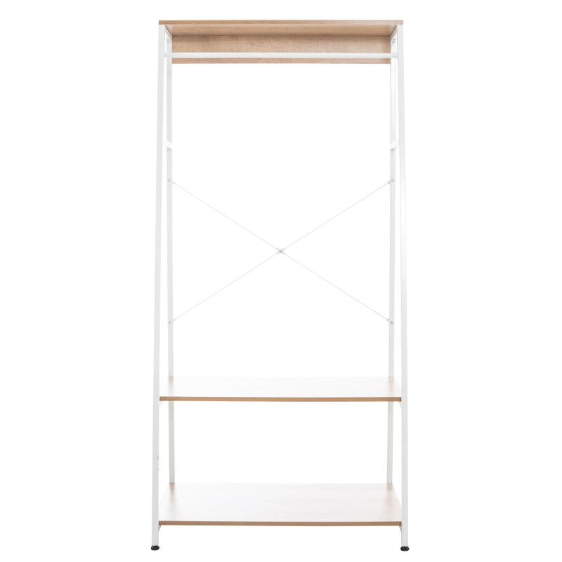 Portant ? v?tements Luton naturel/blanc