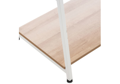 Perchero de pie Luton Natural/blanco