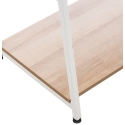 Portant ? v?tements Luton naturel/blanc