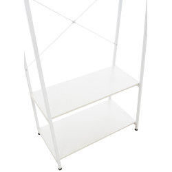 Portant à vêtements blanc Luton