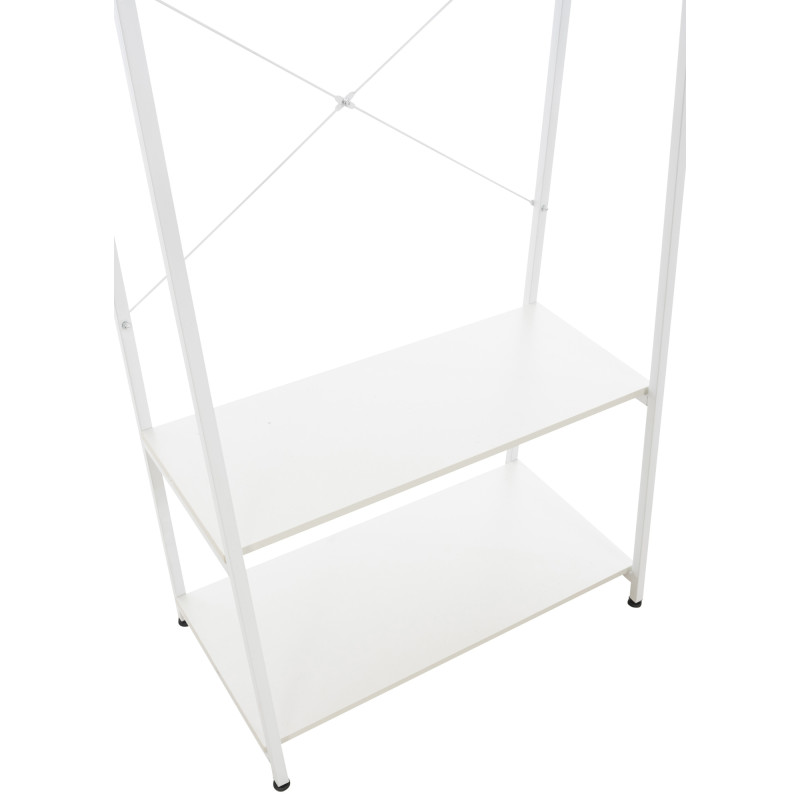 Portant à vêtements blanc Luton