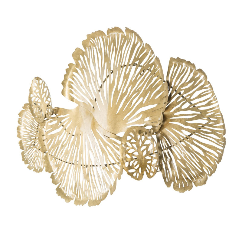 Décoration murale Iris verticale – 115x64 cm – Élégance florale Glam moderne