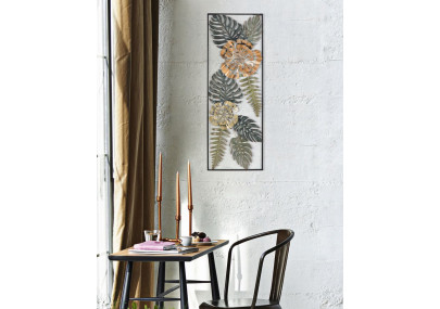 Décoration murale métal “Aussi” – Modèle A – 30x88 cm – Style Glam contemporain