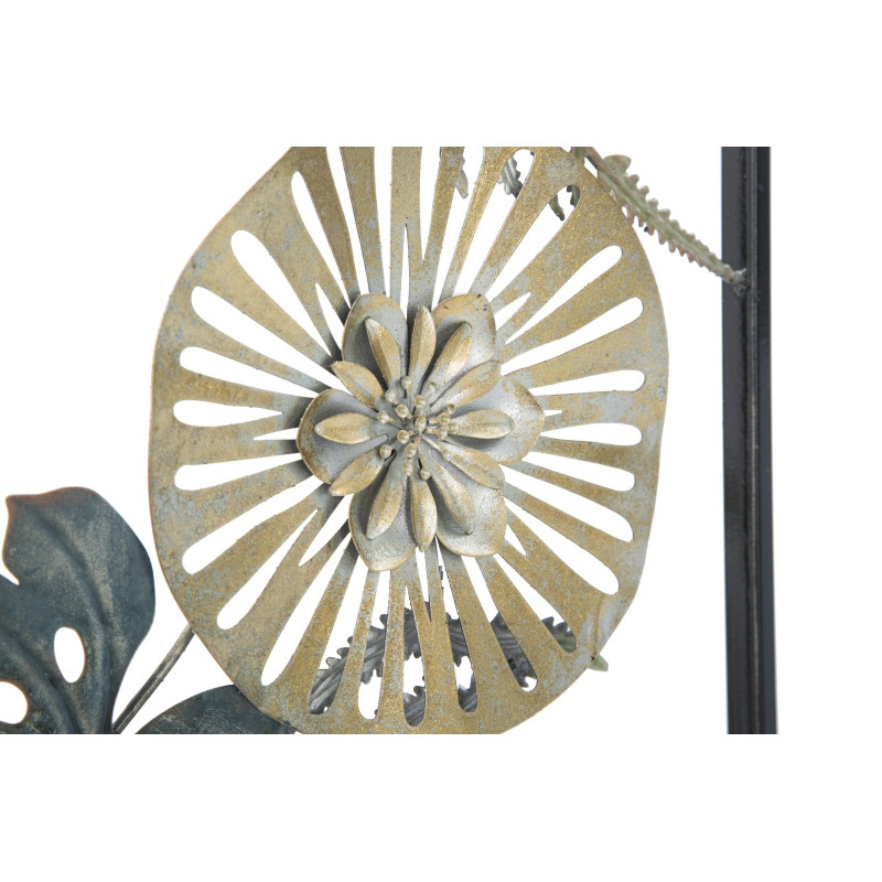 Decoración de pared de metal "Aussi" – Modelo B – 30x88 cm – Decoración de pared chic y refinada