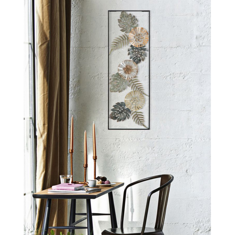 Décoration murale métal “Aussi” – Modèle B – 30x88 cm – Déco murale chic et raffinée