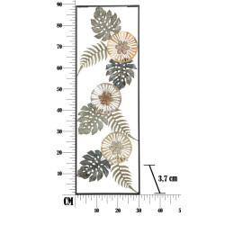Décoration murale métal “Aussi” – Modèle B – 30x88 cm – Déco murale chic et raffinée