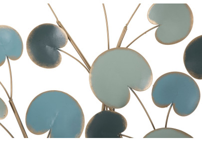 Décoration murale pomme métal – 89x90 cm – Style Glam et fruité