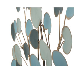 Décoration murale pomme métal – 89x90 cm – Style Glam et fruité