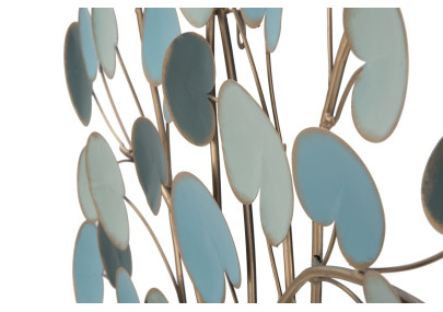 Decoración de pared de manzana de metal – 89x90 cm – Estilo Glamuroso y Frutal