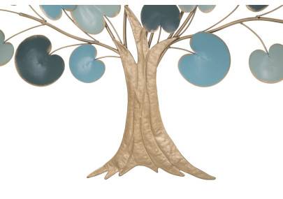 Decoración de pared de manzana de metal – 89x90 cm – Estilo Glamuroso y Frutal