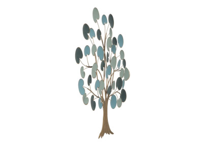 Decoración de pared de manzana de metal – 89x90 cm – Estilo Glamuroso y Frutal