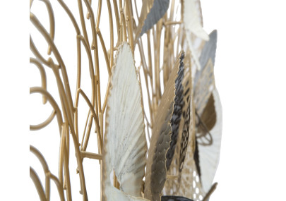 Panel de pared de hierro Luxy – 124x55 cm – Diseño Glam contemporáneo