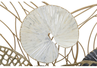 Panneau mural en fer Luxy – 124x55 cm – Design Glam contemporain