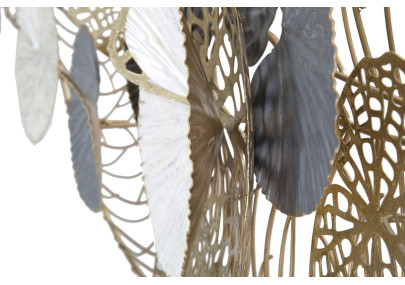 Panel de pared de hierro Luxy – 124x55 cm – Diseño Glam contemporáneo