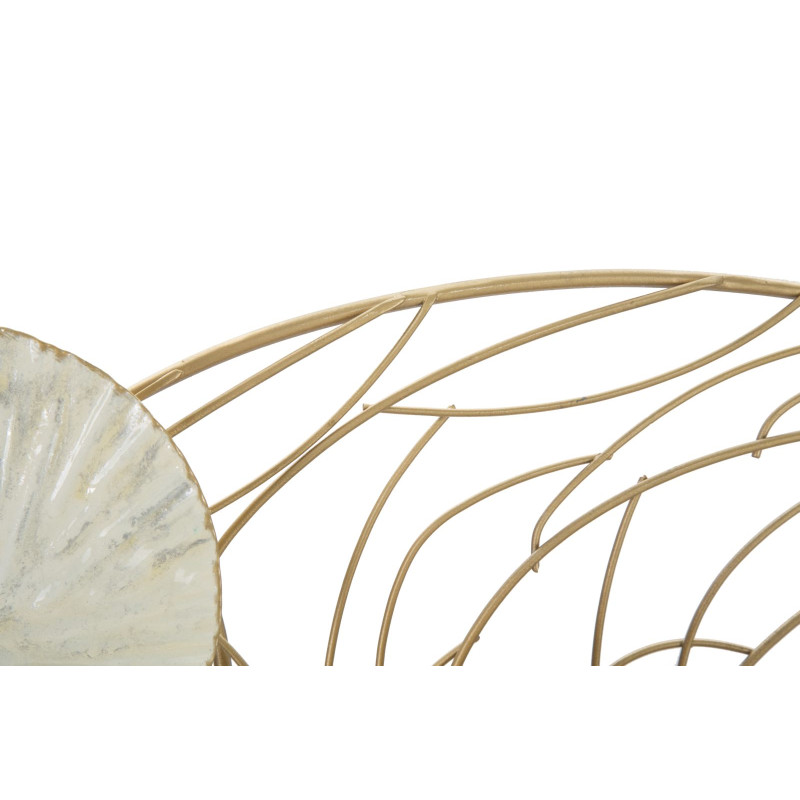 Panel de pared de hierro Luxy – 124x55 cm – Diseño Glam contemporáneo