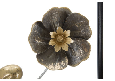 Panneau mural carré en fer – 50x50 cm – Déco murale industrielle sobre