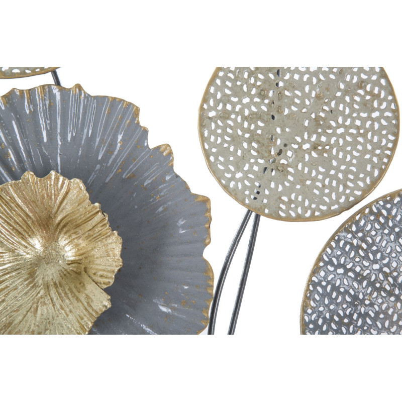 Pannello murale in ferro Squity – 50x50 cm – Design industriale geometrico