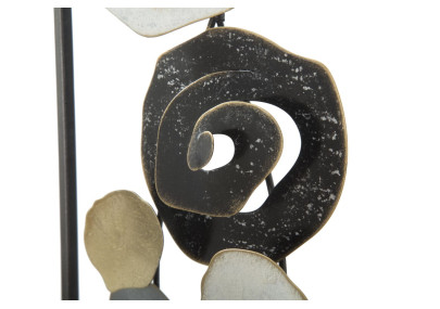 Painel de parede de ferro Dixy – 28x74 cm – Decoração de parede estilo oficina vintage