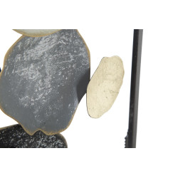 Painel de parede de ferro Dixy – 28x74 cm – Decoração de parede estilo oficina vintage