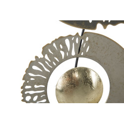 Anello da parete in ferro – 31x89 cm – Elemento decorativo industriale moderno