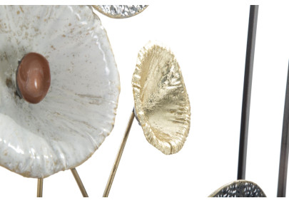 Panel de pared de malla de hierro – 50x90 cm – Aspecto industrial y contemporáneo