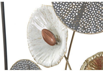 Painel de grade de ferro – 50x90 cm – Visual industrial e contemporâneo