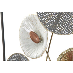 Panneau mural grillagé en fer – 50x90 cm – Look industriel et contemporain