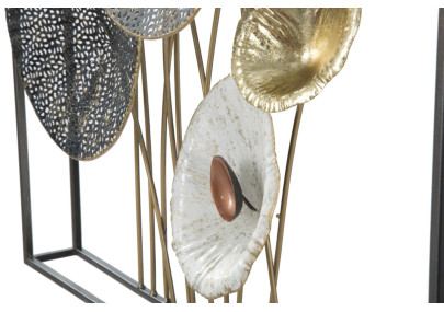 Panel de pared de malla de hierro – 50x90 cm – Aspecto industrial y contemporáneo