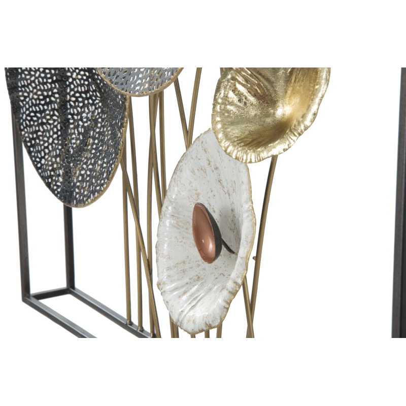 Painel de grade de ferro – 50x90 cm – Visual industrial e contemporâneo