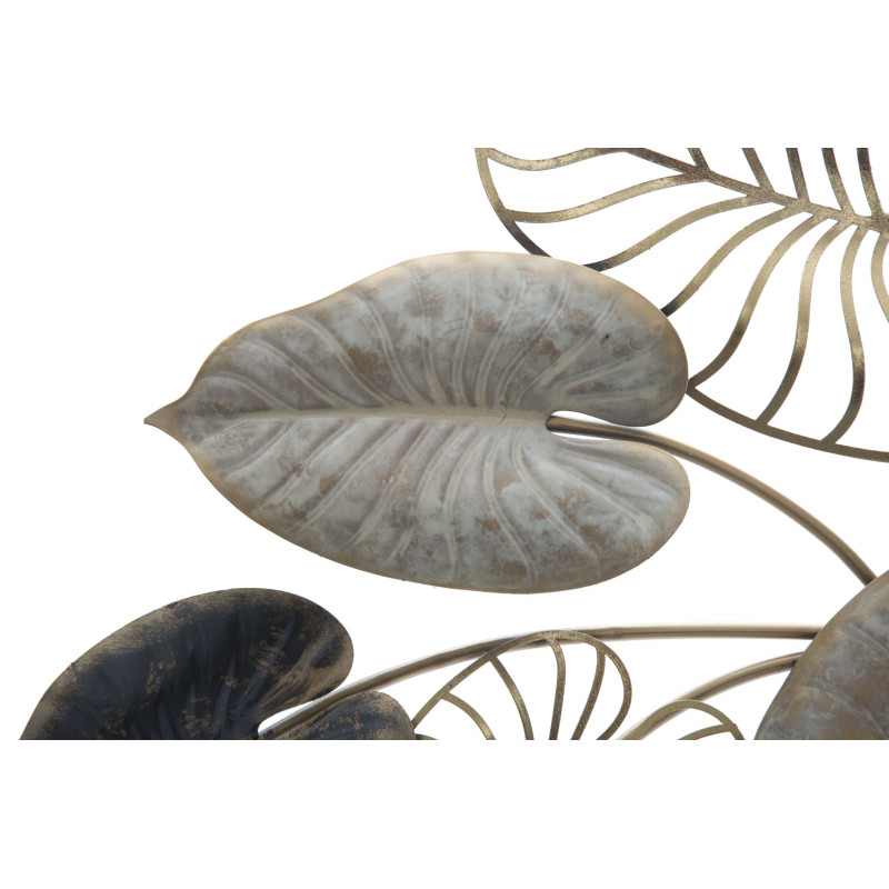 Panneau mural fer Century – Modèle A – 131x61 cm – Déco murale Glam dorée