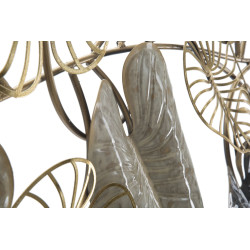 Panneau mural fer Century – Modèle A – 131x61 cm – Déco murale Glam dorée