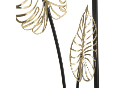 Painel de parede em ferro Luxy – Modelo A – 31x90 cm – Elegância Glam moderna