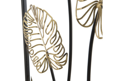 Painel de parede em ferro Luxy – Modelo A – 31x90 cm – Elegância Glam moderna