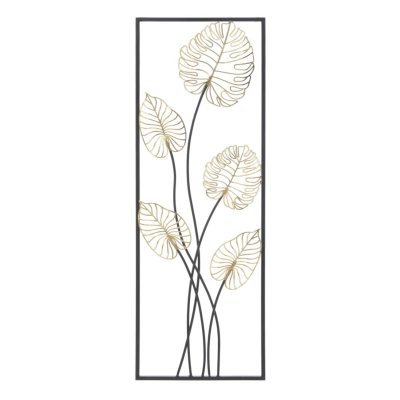 Panel de pared de hierro Luxy – Modelo B – 31x90 cm – Estilo Glam contemporáneo