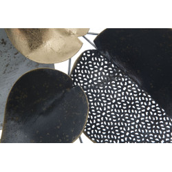 Panneau mural fer demi-feuille – Modèle B – 62x40 cm – Style Glam naturel