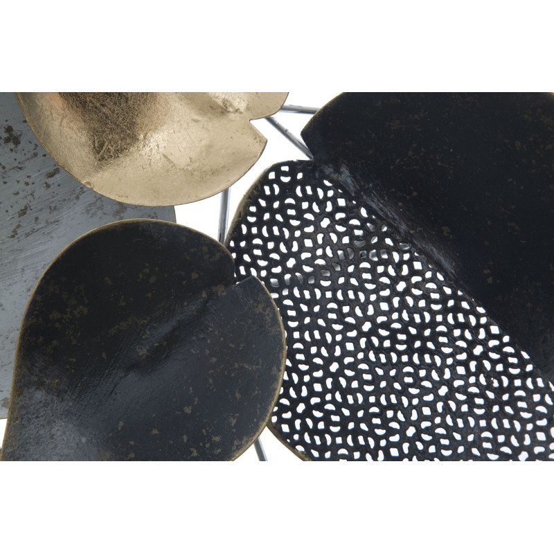 Panneau mural fer demi-feuille – Modèle B – 62x40 cm – Style Glam naturel