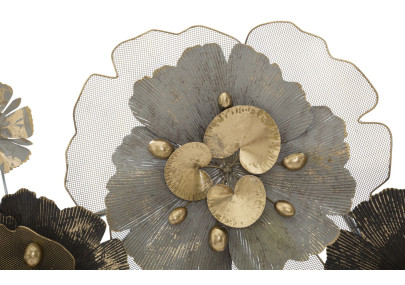 Panel de pared de hierro – 149x61 cm – Elegancia decorativa Glam moderna