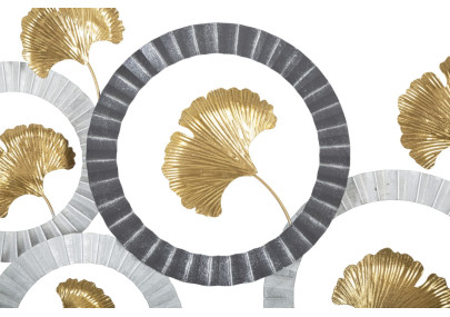 Painel de parede de ferro Arty – Modelo A – 126x58 cm – Design artístico Glamour