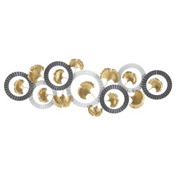 Panneau mural fer Arty – Modèle B – 127x44 cm – Panneau mural créatif Glam