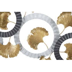 Pannello murale in ferro Arty – Modello B – 127x44 cm – Pannello murale creativo Glam