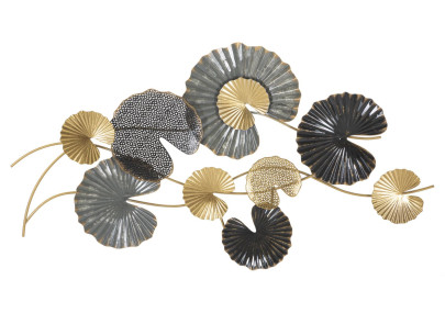 Panneau mural fer -B- – 105x56 cm – Déco murale métal chic