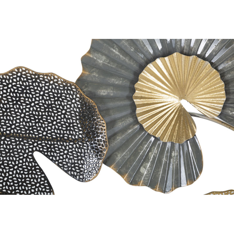 Pannello murale in ferro -B- – 105x56 cm – Decorazione murale chic in metallo